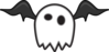 Cartoon Ghost Monster Clip Art